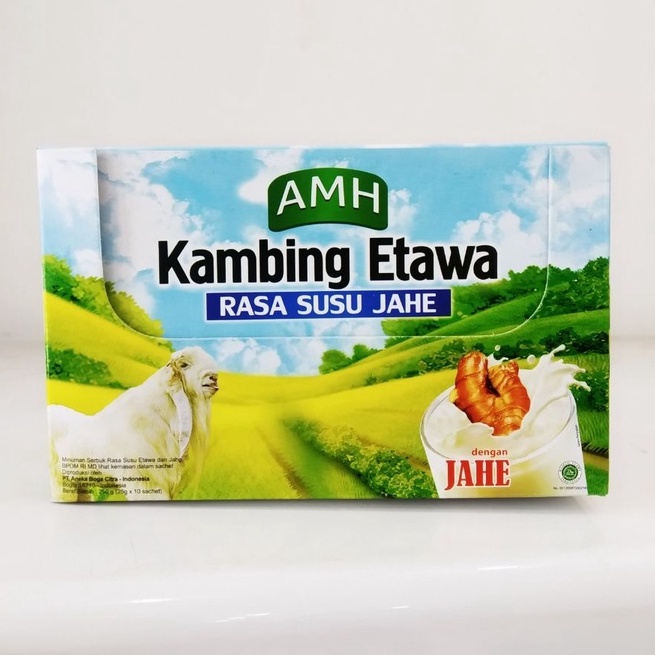 

Susu Kambing Etawa Full Cream Plus Jahe Merah AMH ORIGINAL (10 Sachet)