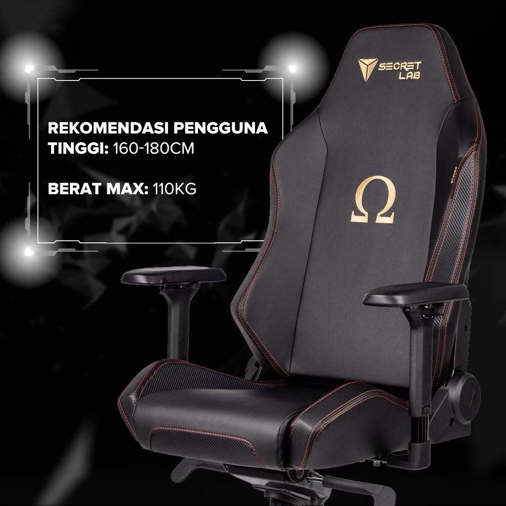 Secretlab Omega 2020 Series Prime Pu Leather Kursi Gaming Stealth Shopee Indonesia