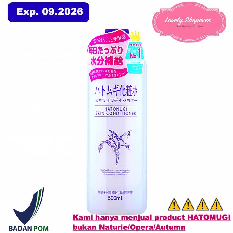 [Sale] Hatomugi Skin Conditioner 500 Ml 500Ml Japan Bpom Ori