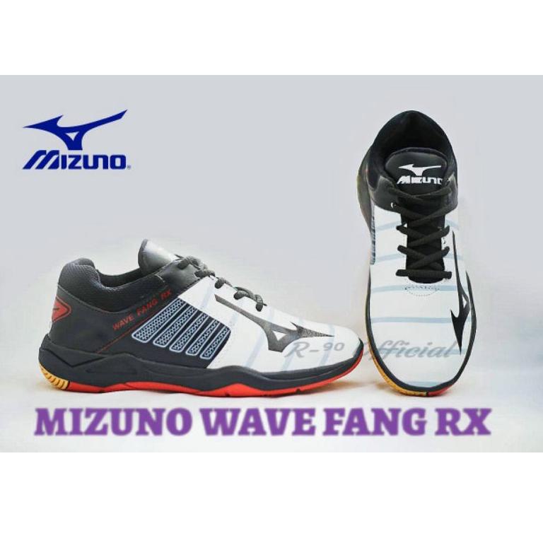 SEPATU VOLLY TERBARU MIZUNO WAVE FANG RX OLAHRAGA BADMINTON (ART. 4283)