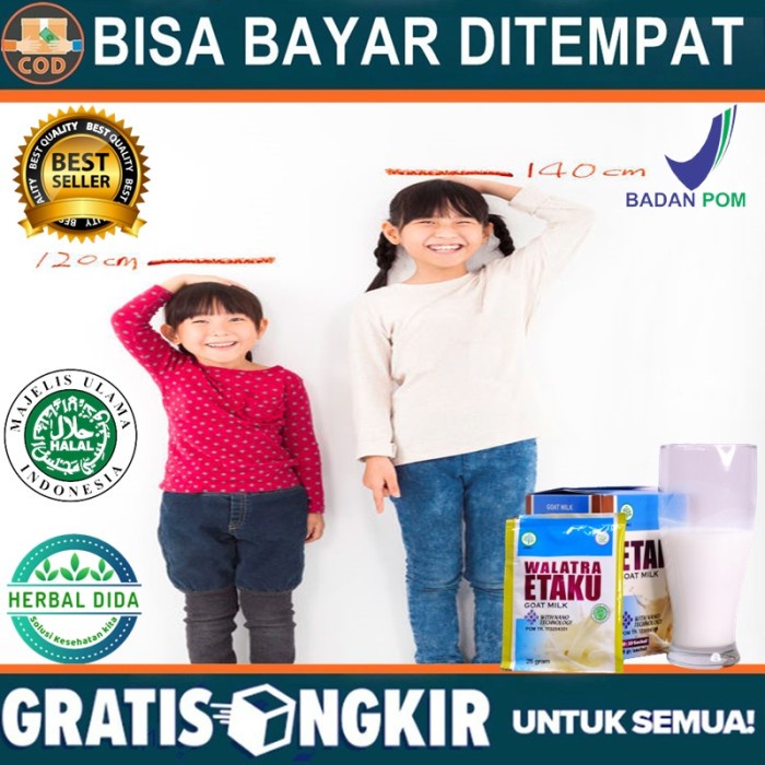 

Susu Peninggi Badan alami, Susu Penambah Tinggi Badan WALATRA ETAKU