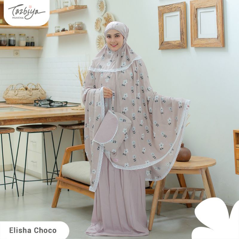 MUKENA TAZBIYA KOMBINASI ELISHA SERIES ALLSIZE