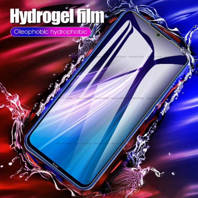 HYDROGEL XIOMI REDMI 8 8A ANTI GORES JELLY DEPAN HYDROGEL SCREEN PROTECTOR CLEAR
