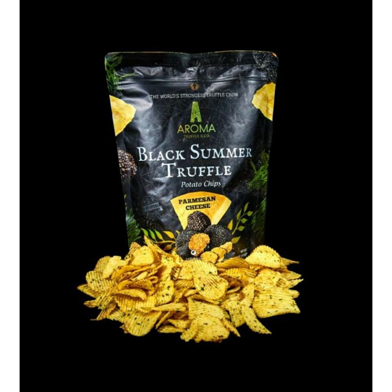 

AROMA Black Summer Truffle Potato Chips snack Singapore