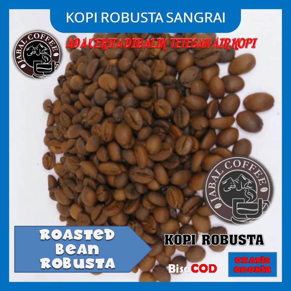 Kopi Robusta Sangrai Roasted Bean Robusta Temanggung Murah