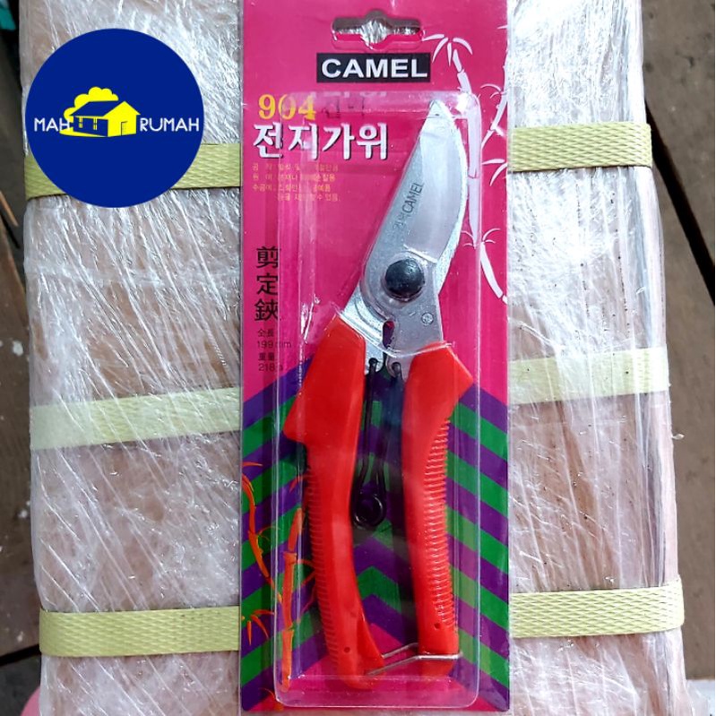 Gunting Dahan Ranting BENGKOK KOREA Tanaman Stek Bunga Bonsai Stainless - CAMEL 904