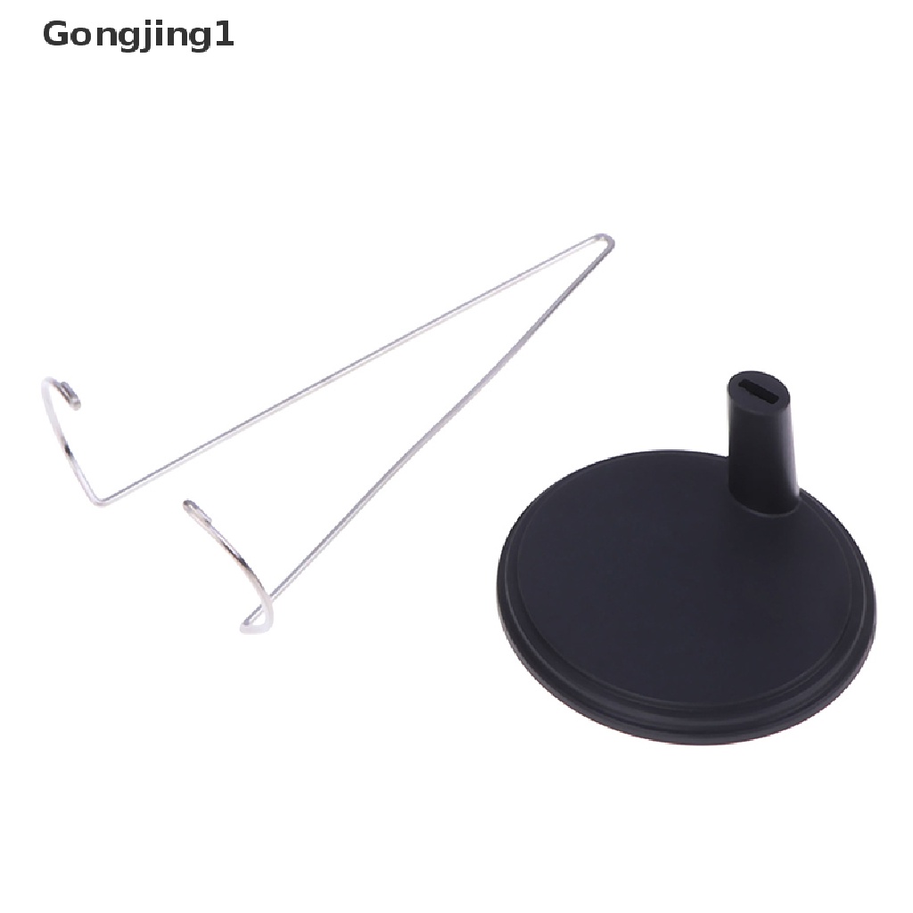 Gongjing1 Stand Holder Boneka Adjustable Bahan Metal