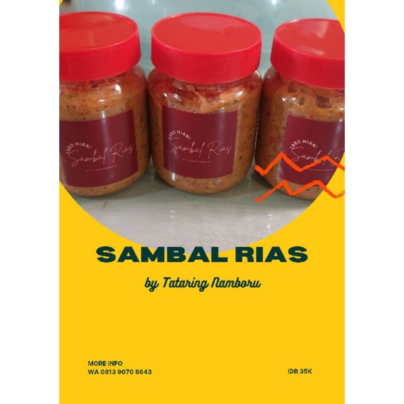 

Sambal Rias by Tataring Namboru