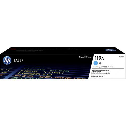 Toner HP 119A Cyan Original Laser Cartridge (W2091A)