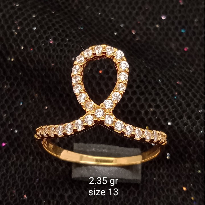 Cincin Emas 17 K - 2.35 gr Kadar 750 - 2972