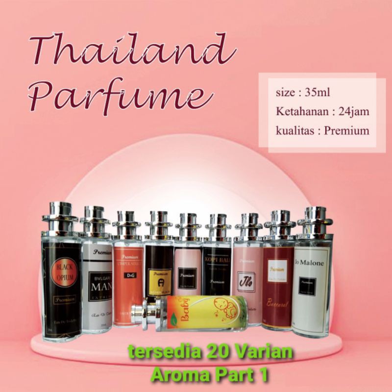 Thailand black opiume parfum Parfum Thailand