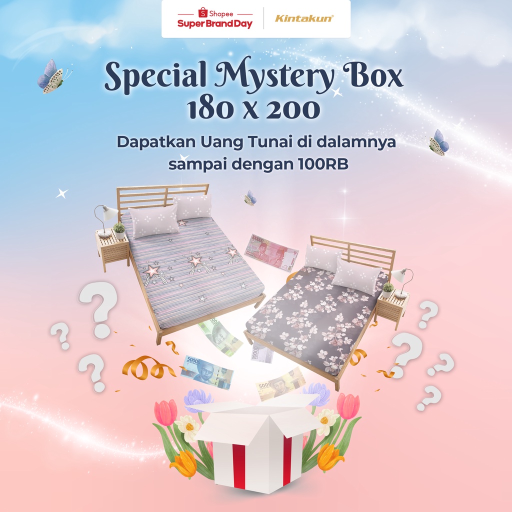 Kintakun Mystery Box 3 - King (180 x 200) FREE UANG TUNAI up to 100RB