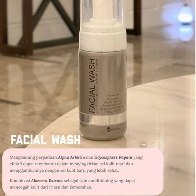 Facial wash MsGlow ori