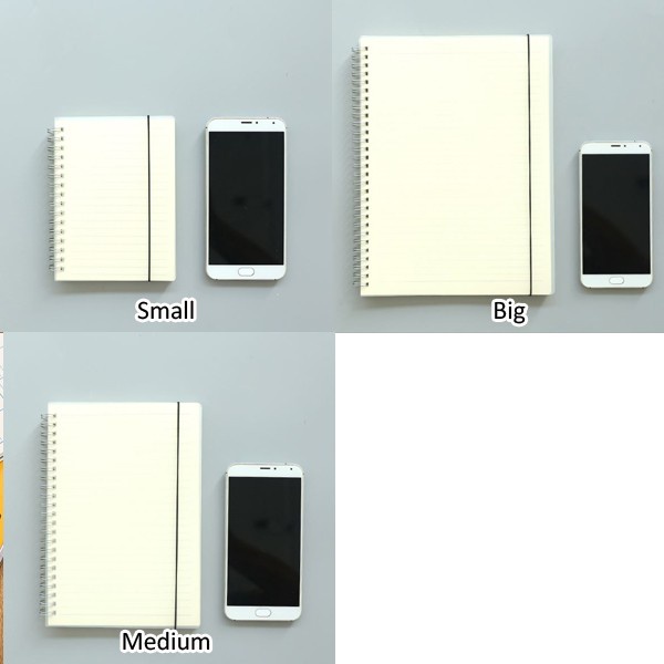

Terbatas Buku Tulis Catatan Notebook Memo Cover Transparant Hb011 Bagus