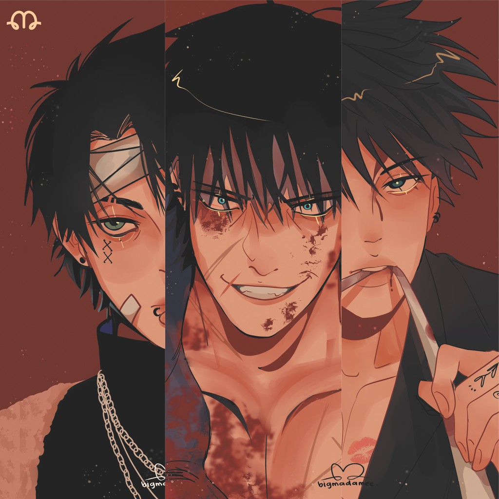 Jujutsu Kaisen JJK Artprint/Kertas Ganteng/Poster/Photocard A5 (PREMIUM QUALITY)-1