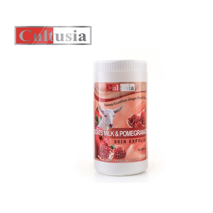 Cultusia Lulur Goat Milk & Pomegranate 1000ml