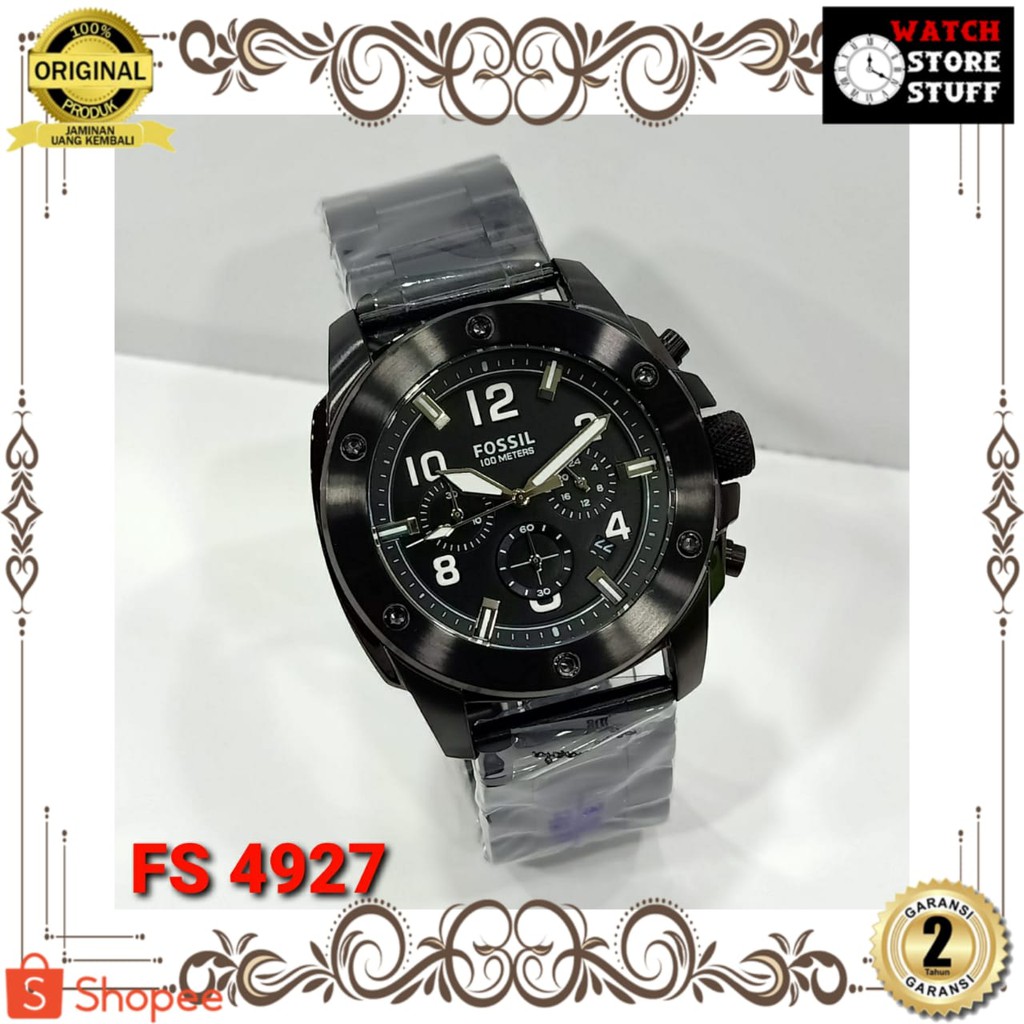 [JAM TANGAN PRIA WANITA | RANTAI | KULIT | KARET | MURAH | PRIA]FOR MAN FS 4926 FS 4927 ALL STEEL SI
