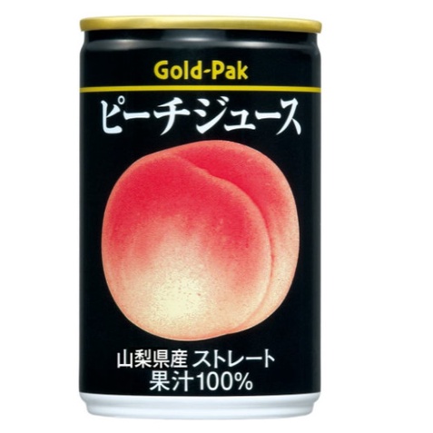 

Gold Pak Peach Juice. jus buah peach 160ml. impor jepang