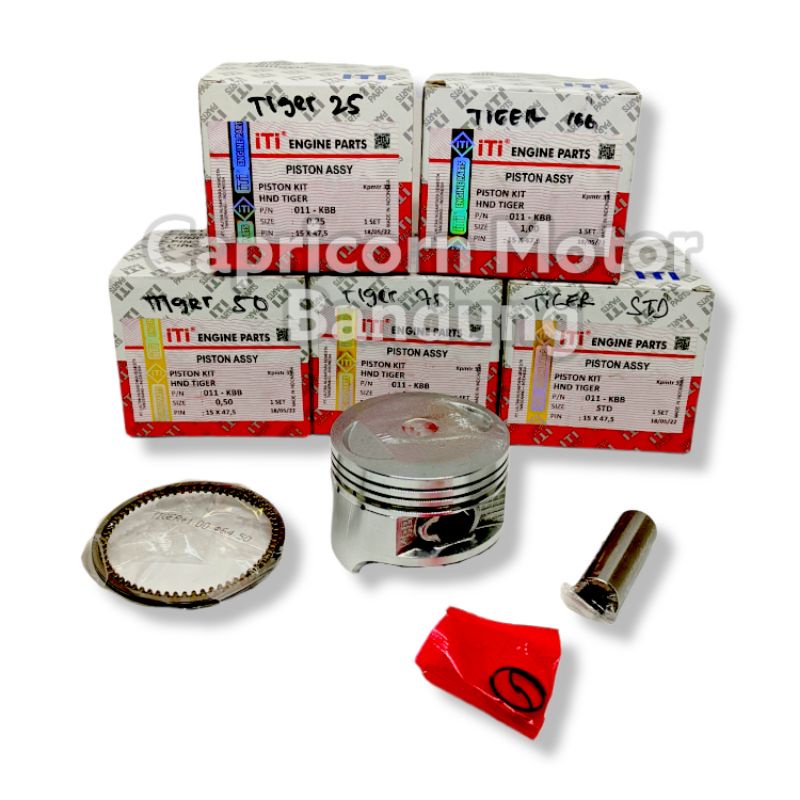 Piston Kit Tiger ITI oversize STD 25 50 75 100