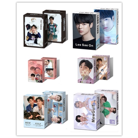 30pcs / Kotak Kartu Foto Lomo Kpop GOT7 INTO1 IVE