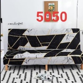 COVER SOFA BED 160-190CM MOTIF 6010-6090 DAN 5010-5090