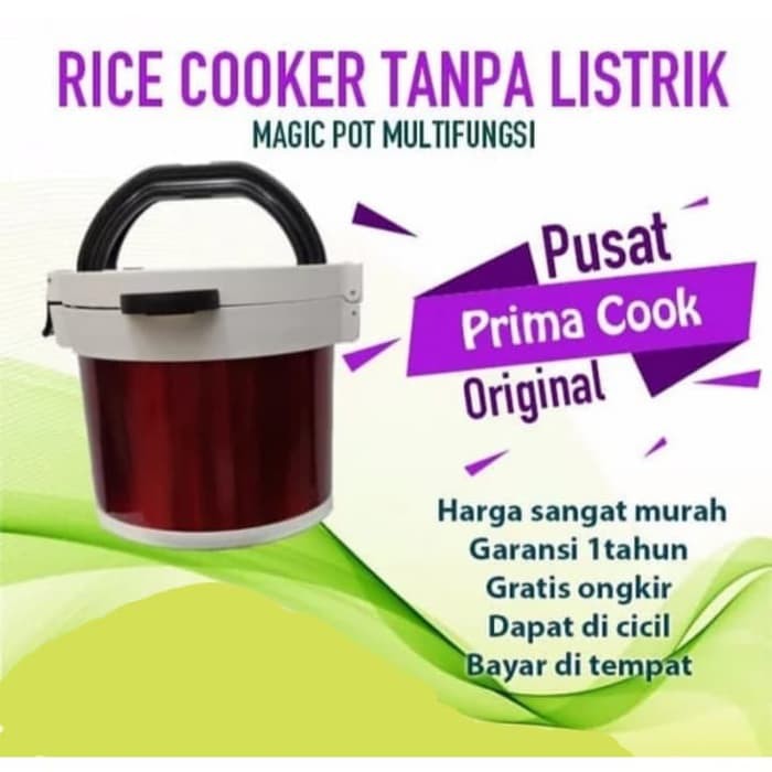 Rice Cooker Tanpa Listrik / Magic Pot Original Prima Cook