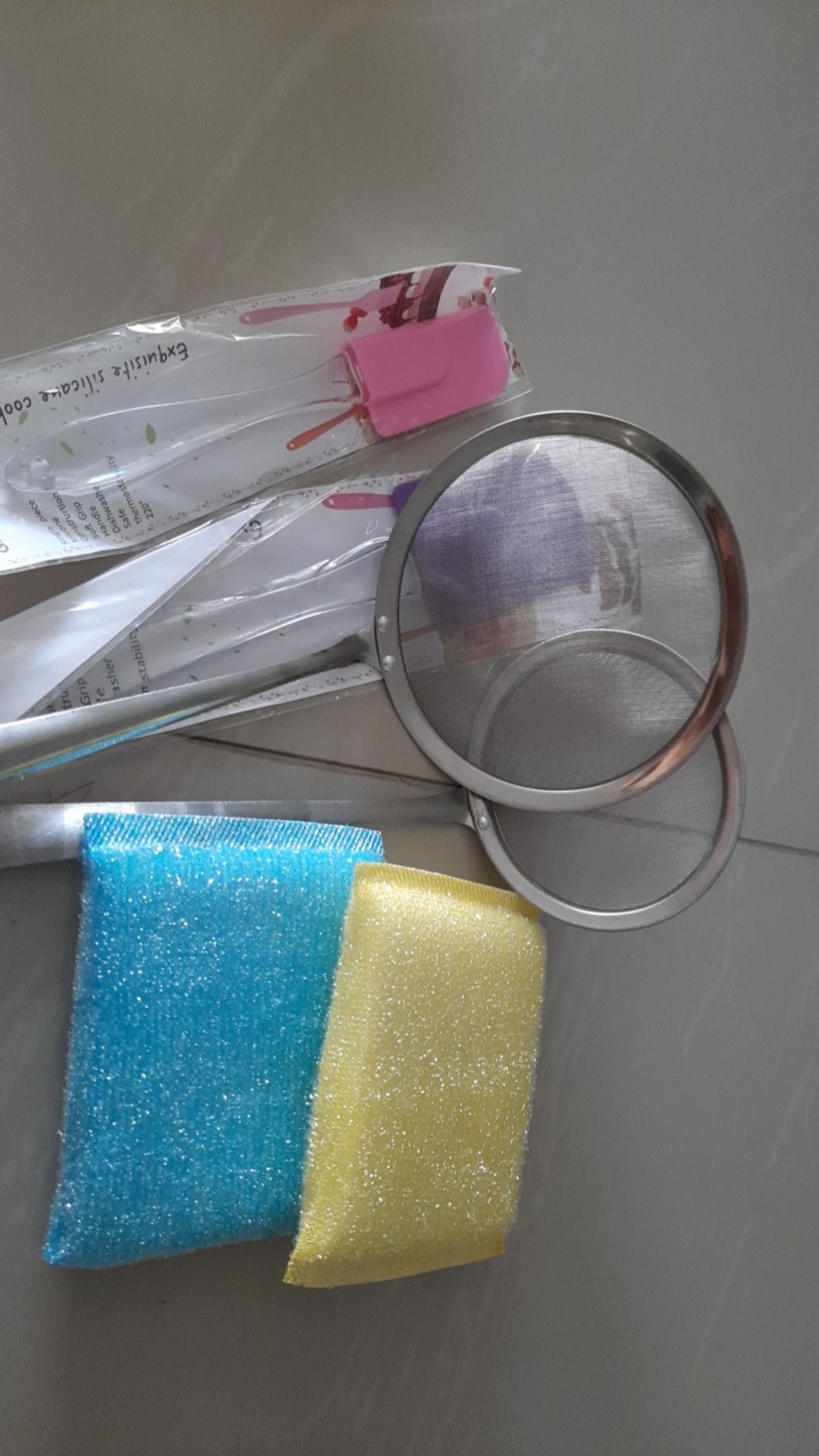 Spons Cuci Piring Super Magic Sponge Busa Warna Tapas Rainbow Pastel