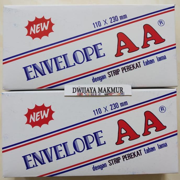 

Aa Amplop Putih Panjang No.90 (110X230Mm) Dwija522 Ayo Beli
