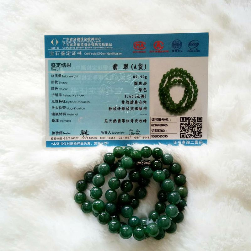 giok hijau/giok Burma/kalung giok/batu giok/batu alam/giok asli/kristal