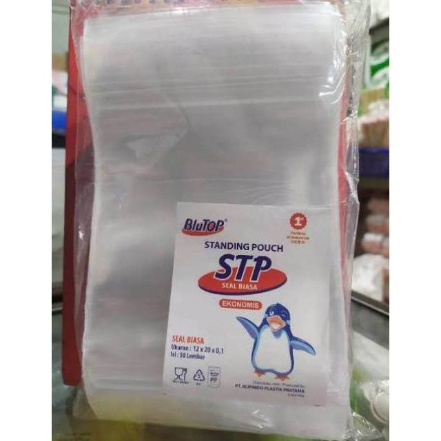 

PLASTIK STANDING POUCH 12 x 20 x 0.1