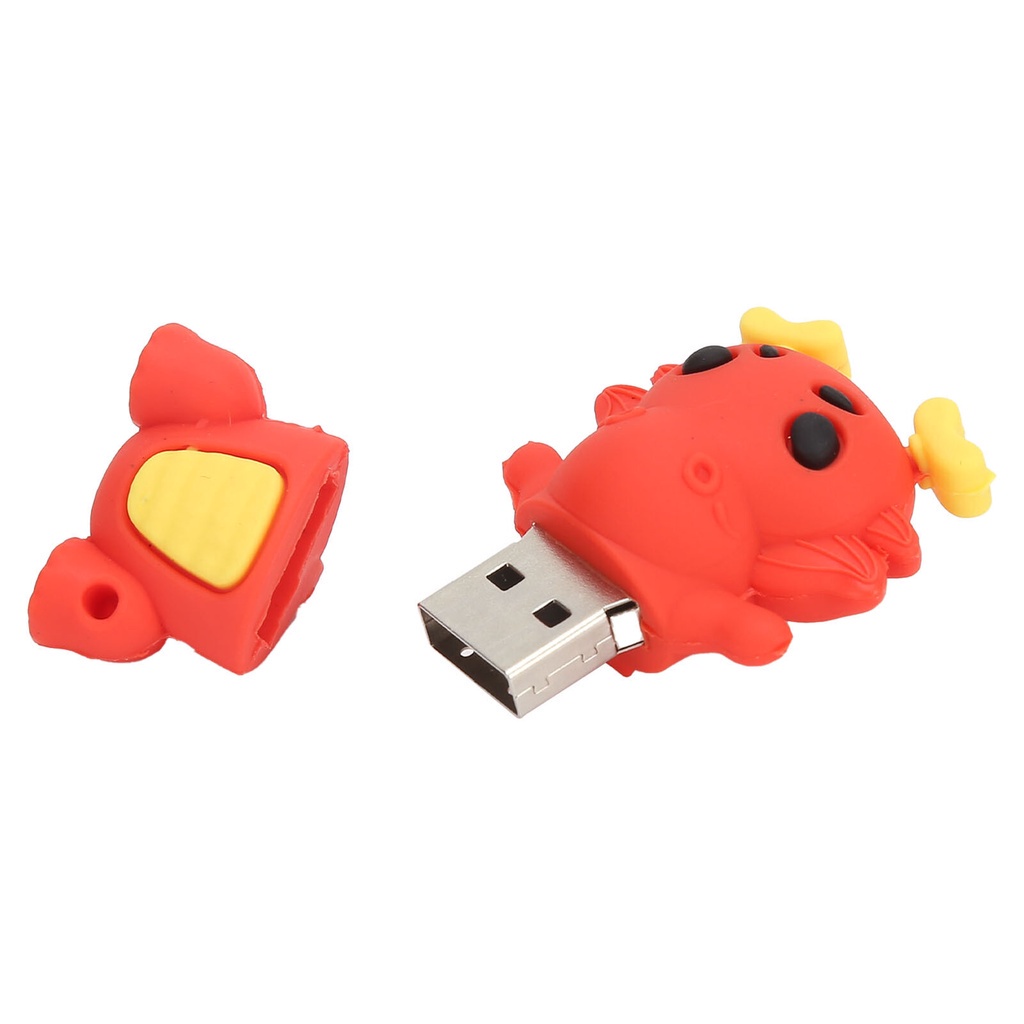 1gb 32 16 8GB 64GB 128GBUSB Flash Drive Kartun U Disk Jempol Lucu Dot Memory Stick Pen