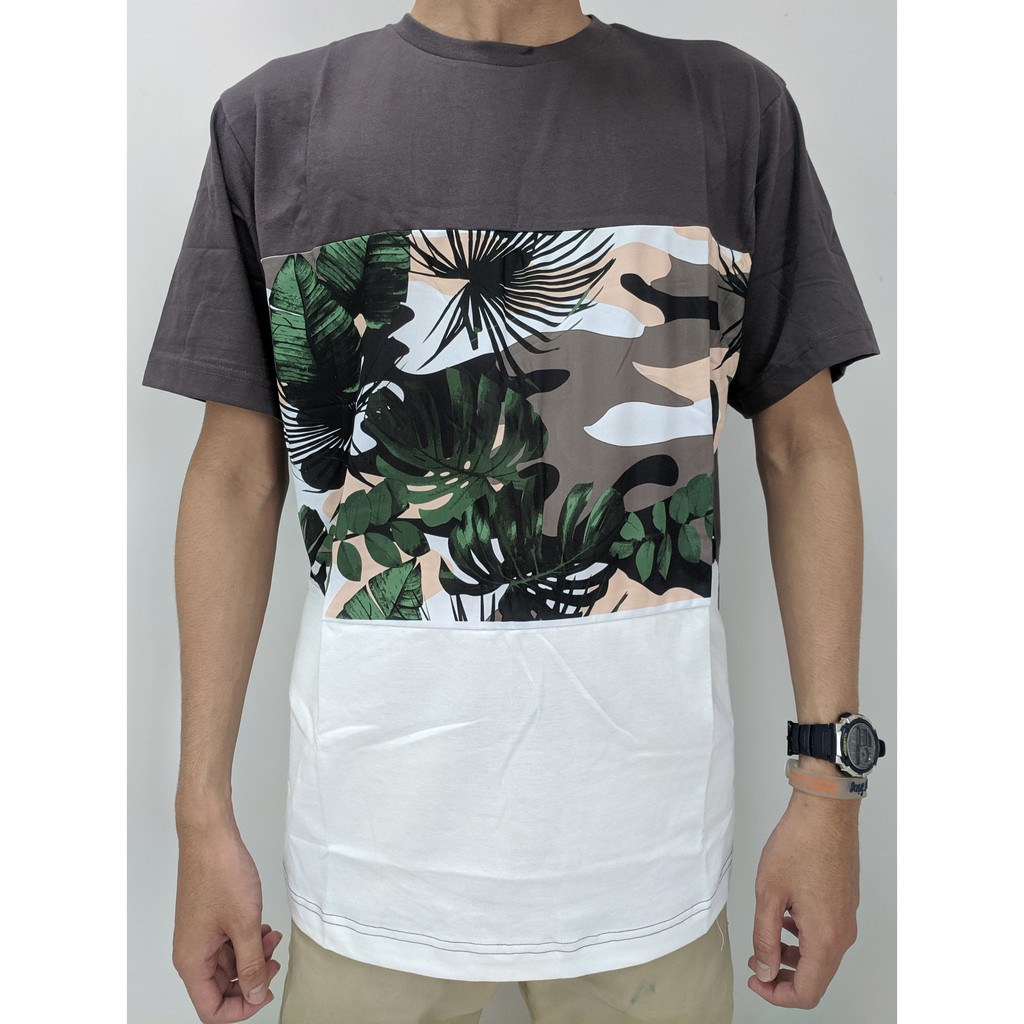 Kaos Pria  / T-Shirt - Baju Kaos Printing 3D A37 Import Bangkok SPOON