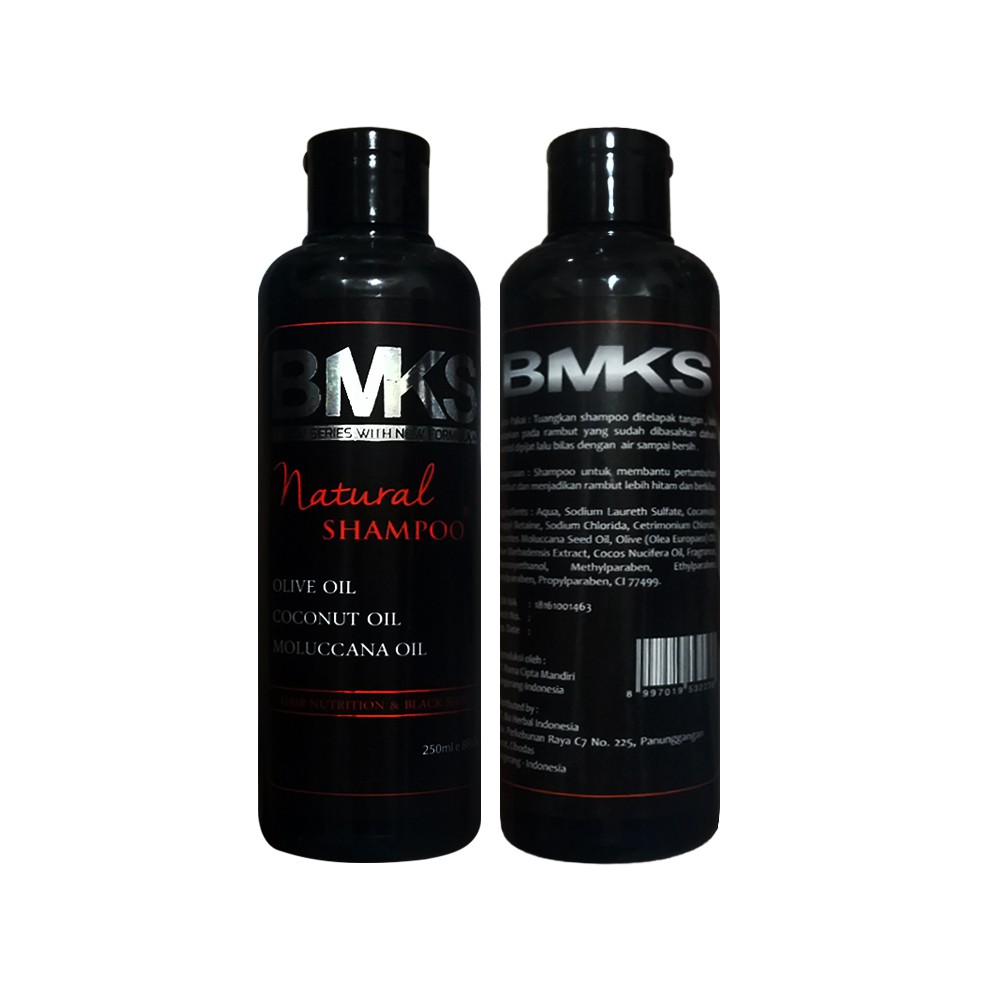 BMKS SHAMPO shampoo sampo kemiri bmks anti ketombe dandruff penumbuh penghitam pemanjang pelurus penghilang perawatan rambut rontok kering dan penumbuh rambut uban anak cepat murah permanen minyak kemiri candlenut oil &amp; kecantikan