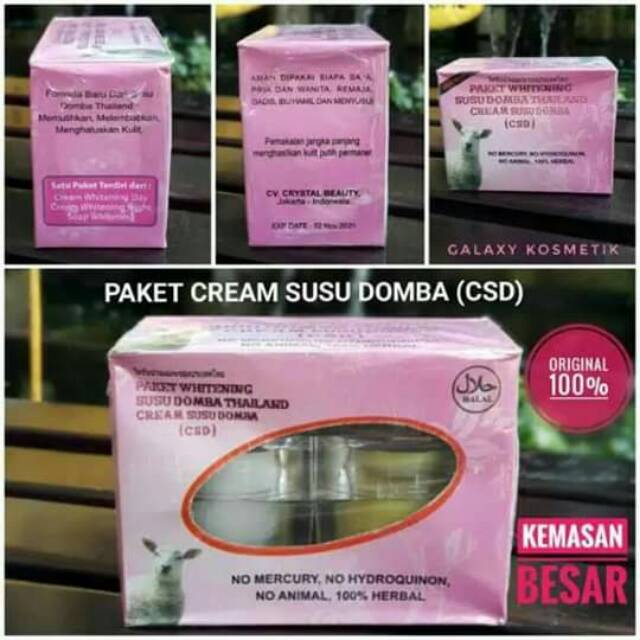 

CREAM SUSU DOMBA ORIGINAL/COD