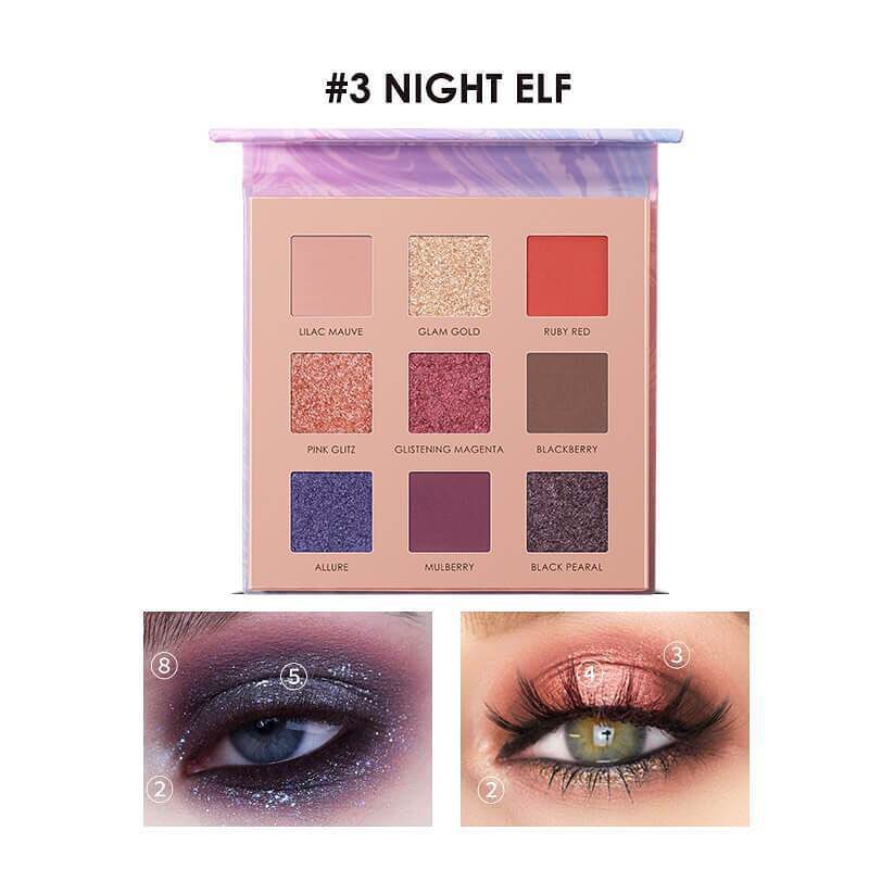 (READY &amp; ORI!) Focallure New 9 Colors Eyeshadow Palette With Mirror FA62 FA 62 9 warna