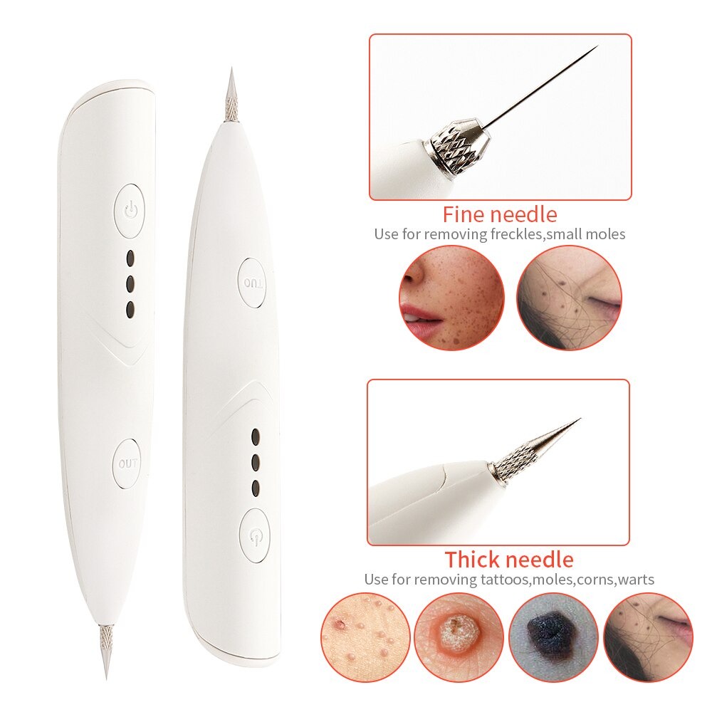 Alat Laser Pembersih Bintik Hitam Laser Pen Mole Tatto Dark Spot Remover NEVUS