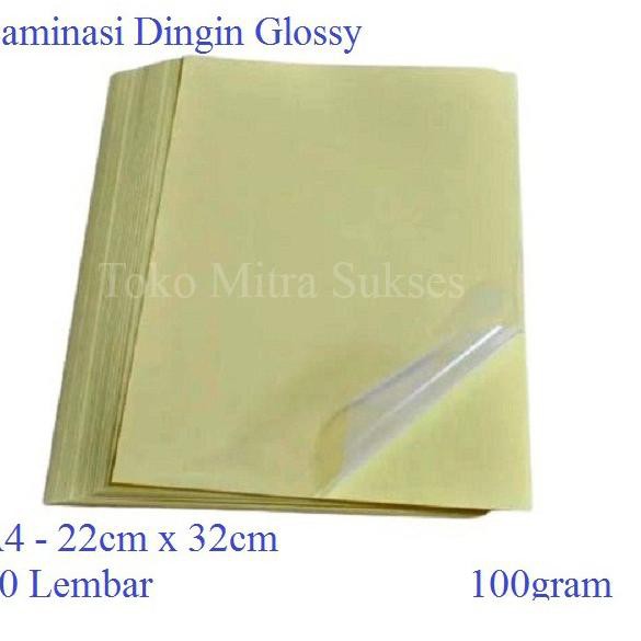 

(SUPER SALE) Plastik Laminasi Dingin Glossy