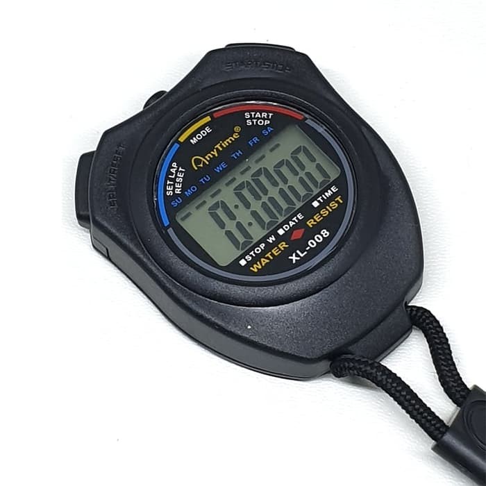 New Arrival STOPWATCH ANYTIME XL-008 XL 008 PENGHITUNG WAKTU SPORT WATCH TIMER Low Price!