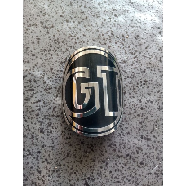 Emblem Sepeda BMX GT Lama Stainless Steel