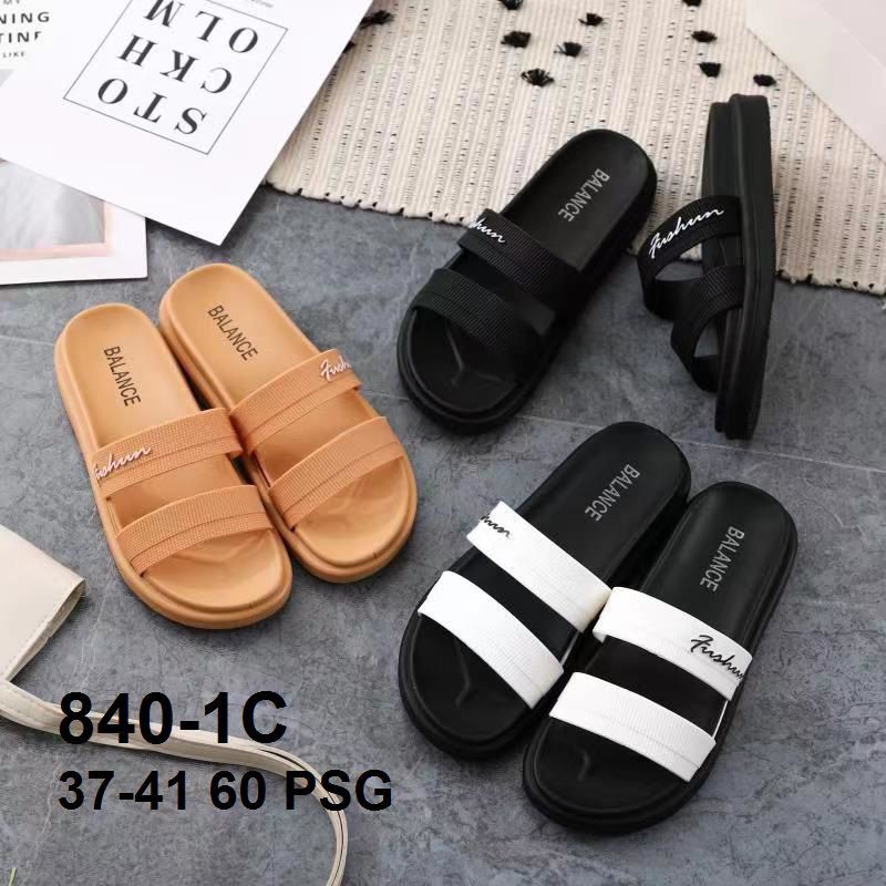 Balance 840 Wedges sandal wanita Strip Dua/ balance 840/wedges sandal wanita/sandal jelly wanita