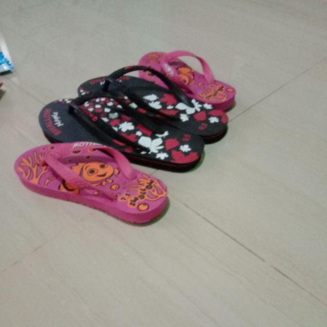  SANDAL  JEPIT  ANAK SWALLOW NICE MOMO KIDS ORIGINAL UKURAN 7 