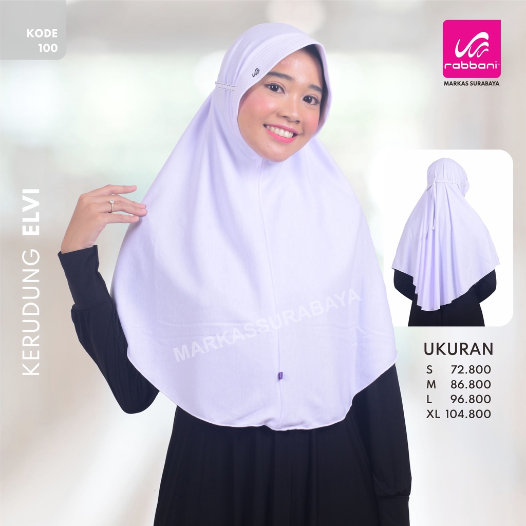 KERUDUNG SEKOLAH INSTAN ELVI RABBANI (dan SKH)