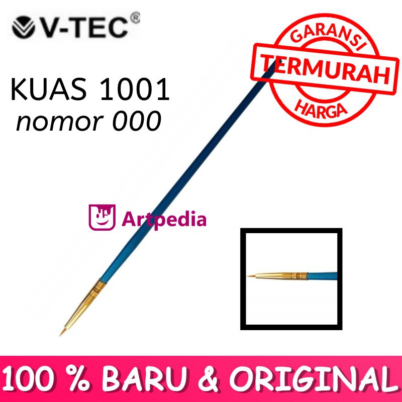 

Kuas V-tec 1001 Nomor 000, Nomor 00, Nomor 0 / kuas 595 no 0 00 000 kuas anak - kuas mini