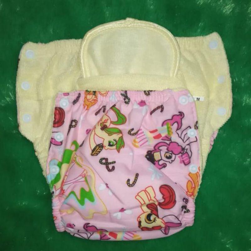 clody pocket karakter popok bayi kain popok cuci ulang popok bayi