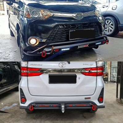 Paket Tanduk + Towing Belakang Cobra New Avanza Veloz