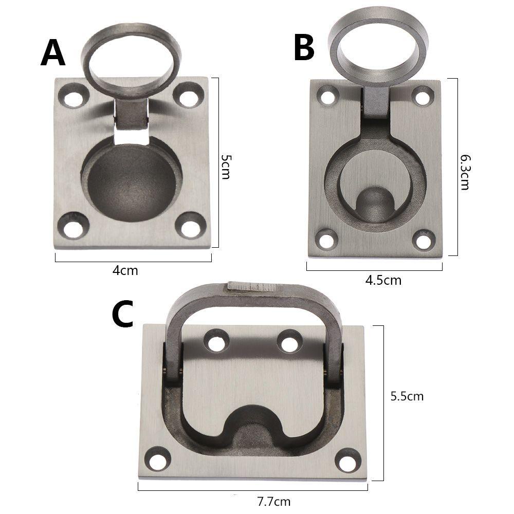 Handle Lemari SUYO Dek Lemari Dapur Laut Tahan Lama Pengait Tarik Ring