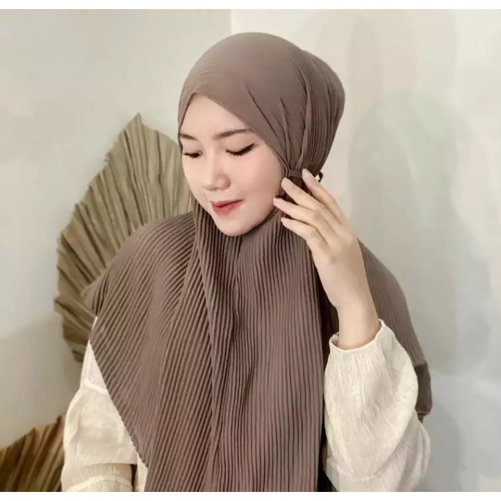 HIJAB INSTANT BERGO PLISKET LIDI/ KERUNDUNG INSTANT BERGO PLISKET TERKEREN, TERBARU DAN TERHITS 2021