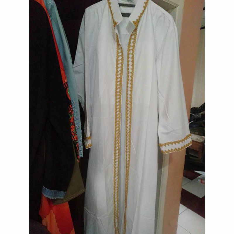Jubah Luar / Jubah Akad / Gamis Luar / Gamis Akad / Jubah bordir