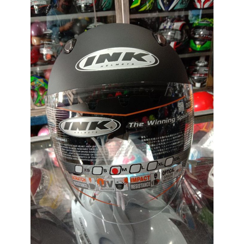 helm INK CENTRO ORIGINAL black doff