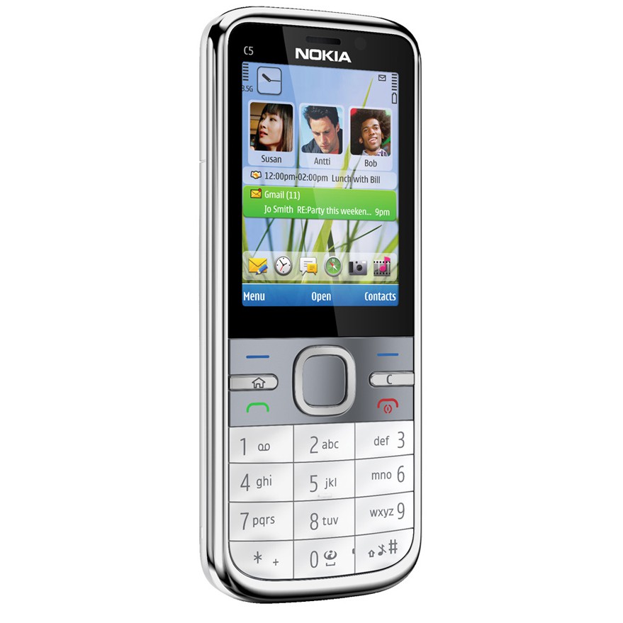 NEW NOKIA C5 JADUL, REFUBISHED, BERGARANSI, HANDPHONE (ORIGINAL)
